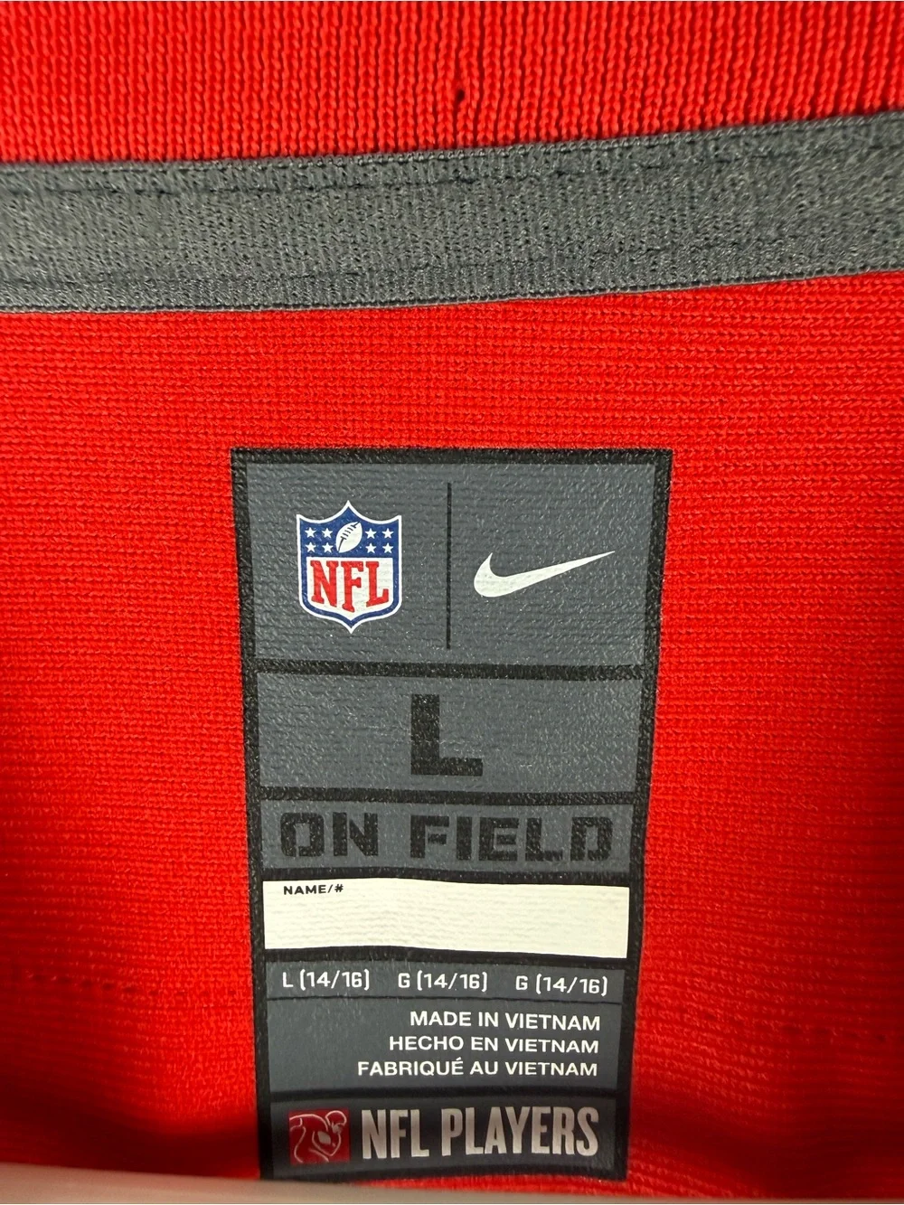 Nike NFL Tyreek Hill Kansas City Chiefs Youth Short Sleeve Jersey SZ L Red